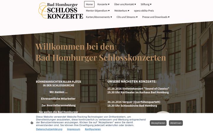 Screenshot of badhomburger-schlosskonzerte.de