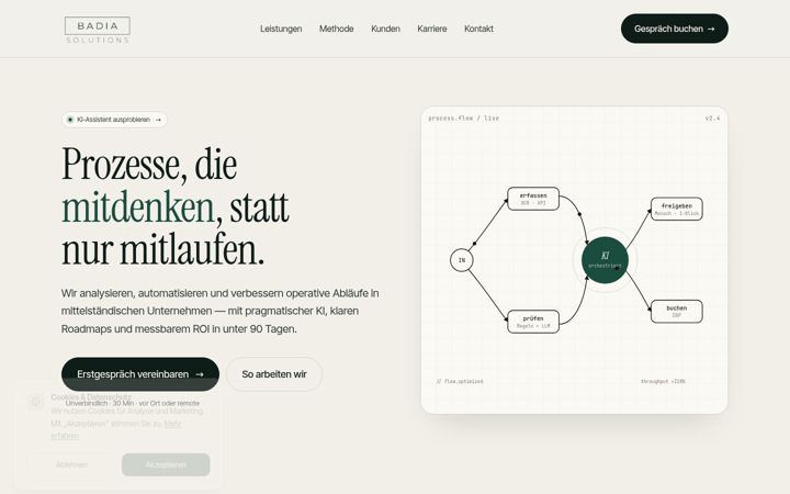 Képernyőkép: badia-solutions.de
