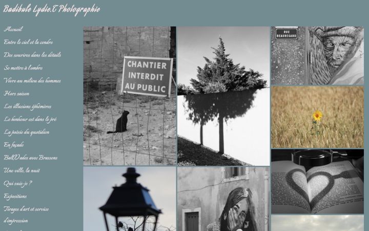 Screenshot of badibulelydietphotographie.com