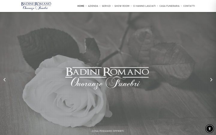 Screenshot of badinionoranze.it