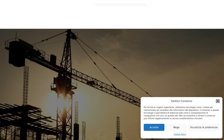 Screenshot of badinocostruzioni.it