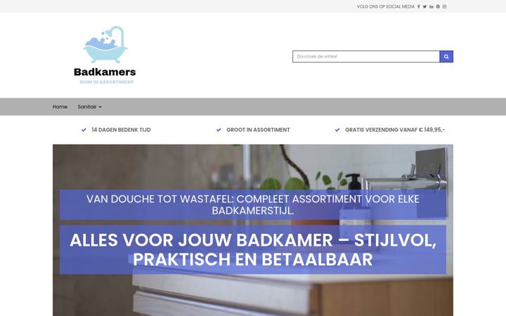Screenshot van badkamer-assortiment.nl