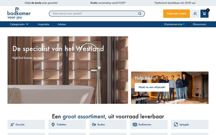 Screenshot of badkamervoorjou.nl