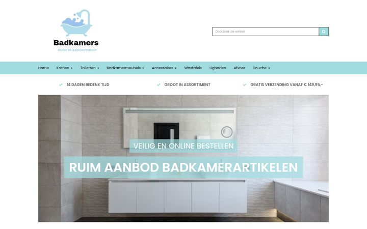 Screenshot of badkamerzo.nl
