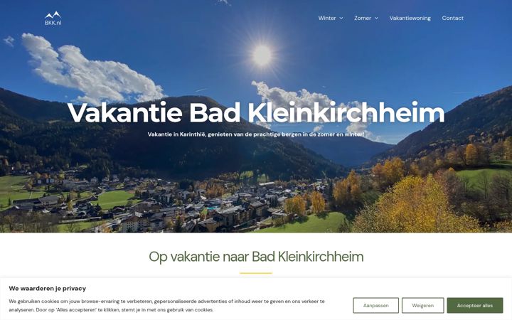 Screenshot of badkleinkirchheim.nl