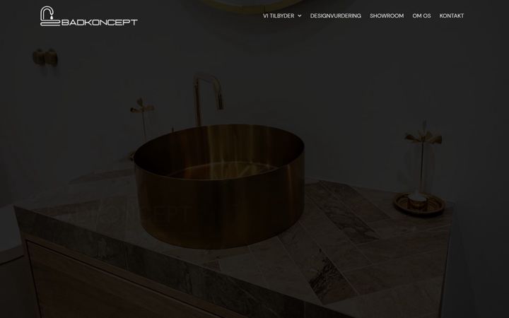 Screenshot of badkoncept.dk