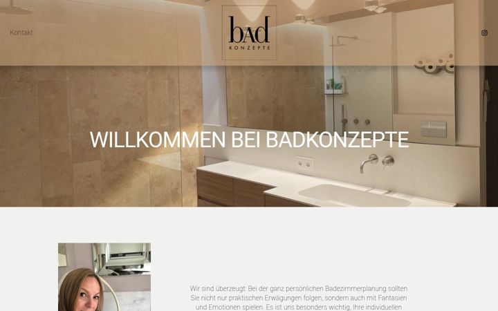 Screenshot of badkonzepte-sc.de
