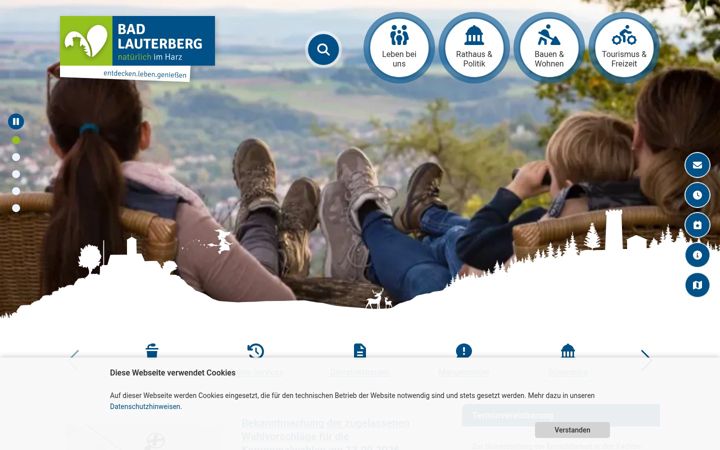 Screenshot of badlauterberg.de