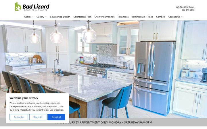 Screenshot of badlizard.com