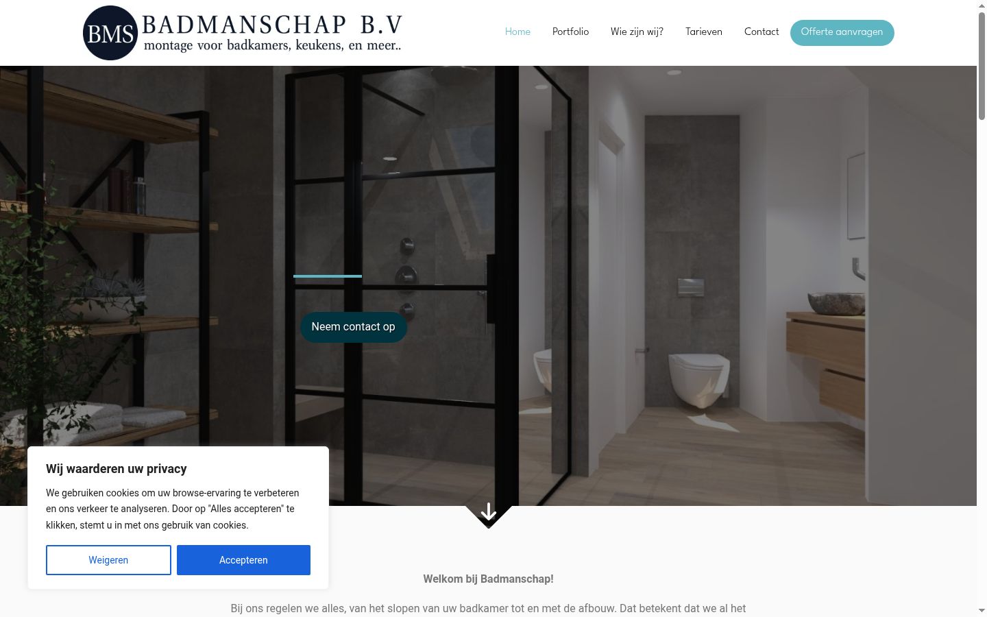 Sutikimo reklamjuostės, rodytos prieš bet kokią sąveiką, ekrano kopija