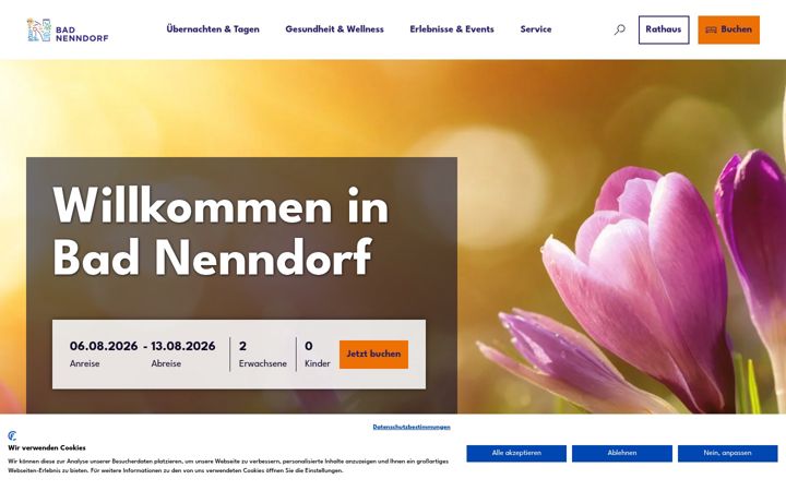 Screenshot of badnenndorf.de