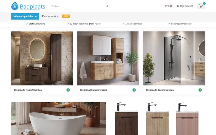 Screenshot of badplaats.nl