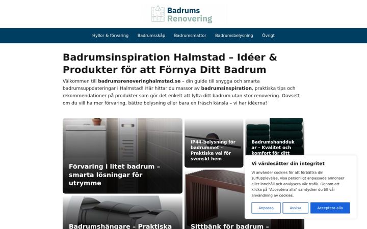 Screenshot of badrumsrenoveringhalmstad.se