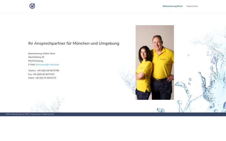 Posnetek zaslona badsanierung-brem.de