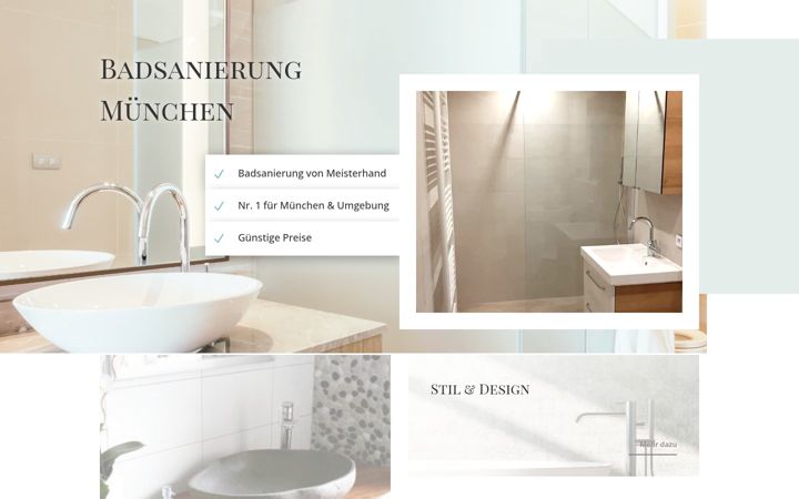 Screenshot of badsanierungmuenchen.com