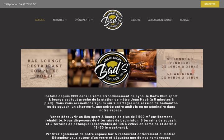 Screenshot of badsclub.com