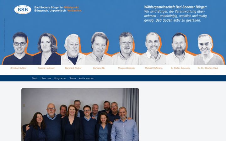 Screenshot of badsodenerbuerger.de