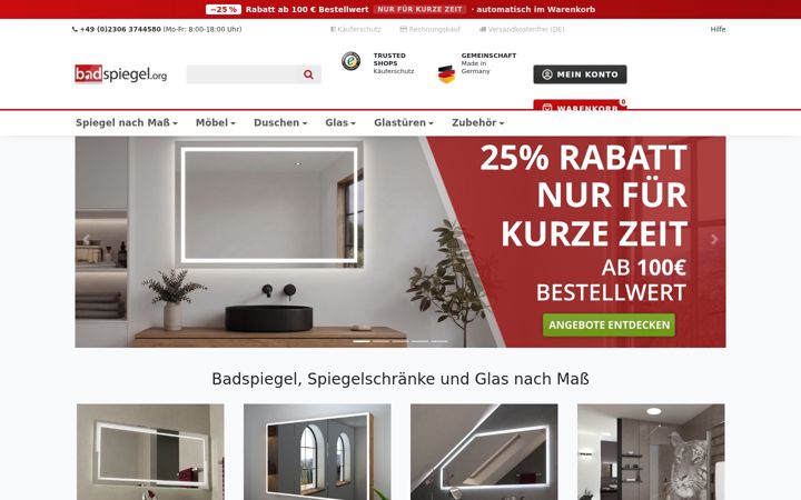 Screenshot of badspiegel.org
