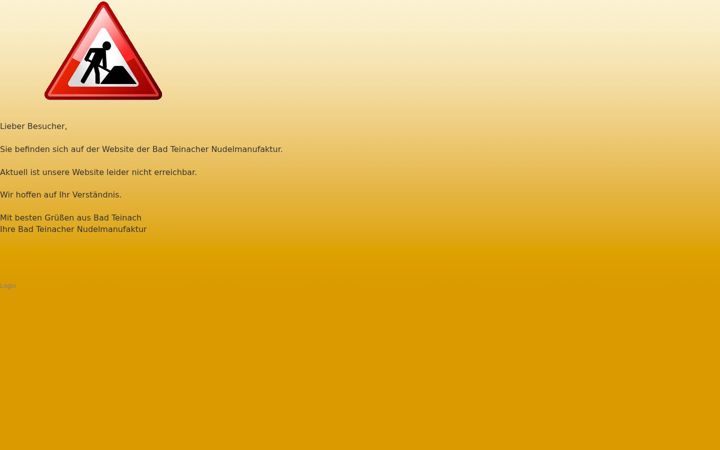 Screenshot of badteinacher.de