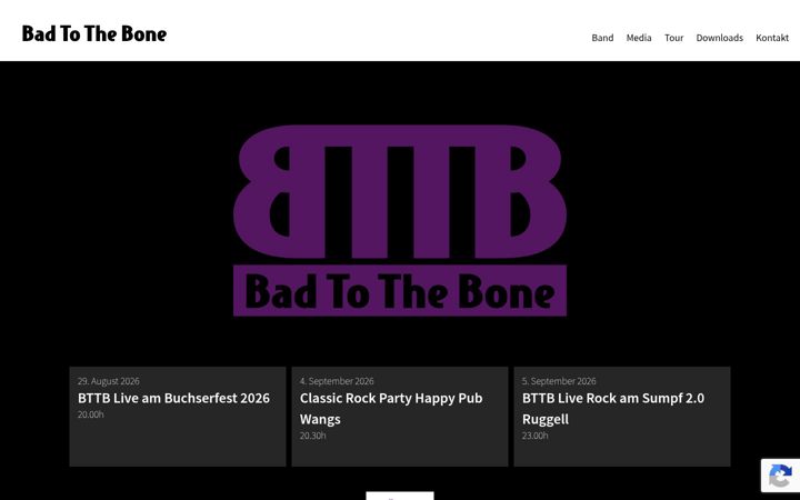 Screenshot of badtothebone.ch