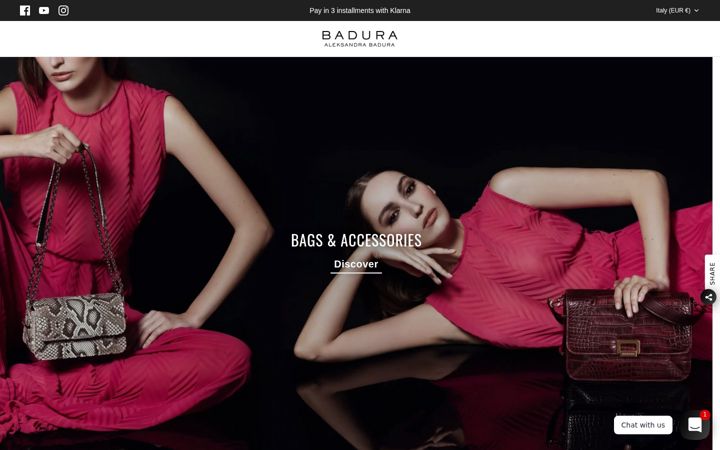 Screenshot of badura.it