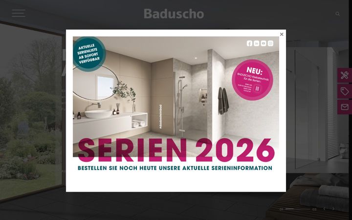 Screenshot of baduscho.at