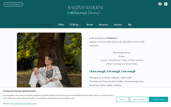 Screenshot of badzmyradufni.pl