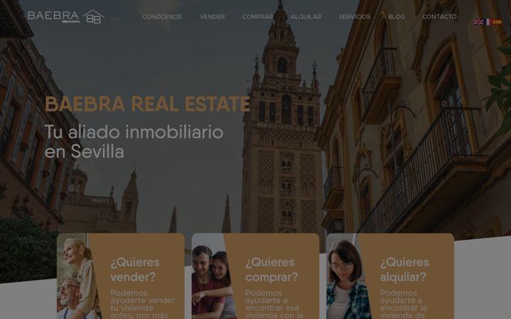 Screenshot of baebra.es