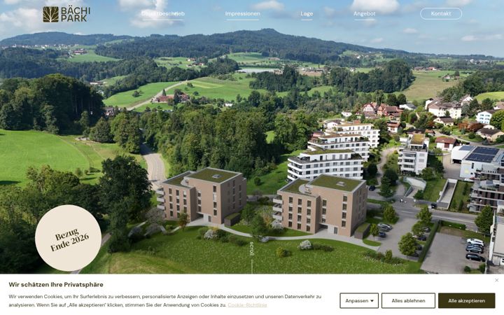Skærmbillede af baechipark.ch
