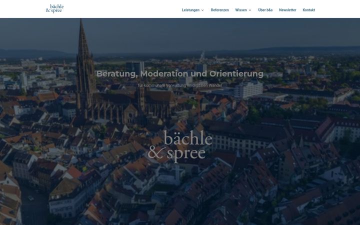 Screenshot of baechleundspree.de