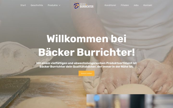 Screenshot of baecker-burrichter.de