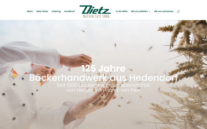 Screenshot of baecker-dietz.de