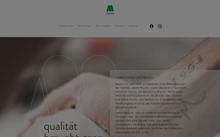 Screenshot of baecker-mischo.de