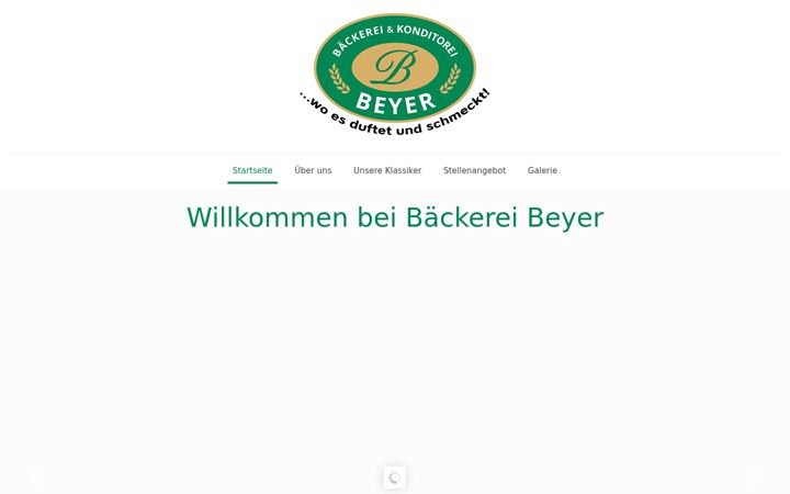 Screenshot of baeckerbeyer.de