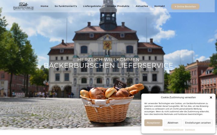 Screenshot of baeckerburschen.de