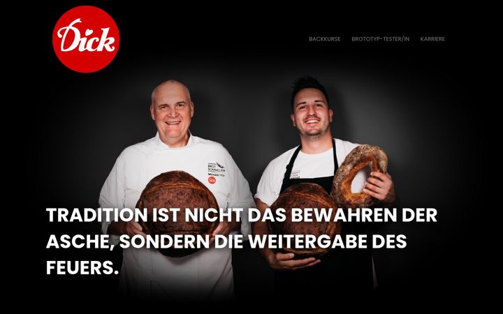 Screenshot van baeckerdick.de