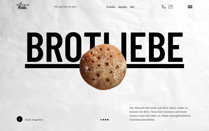 Screenshot of baeckerei-betz.com