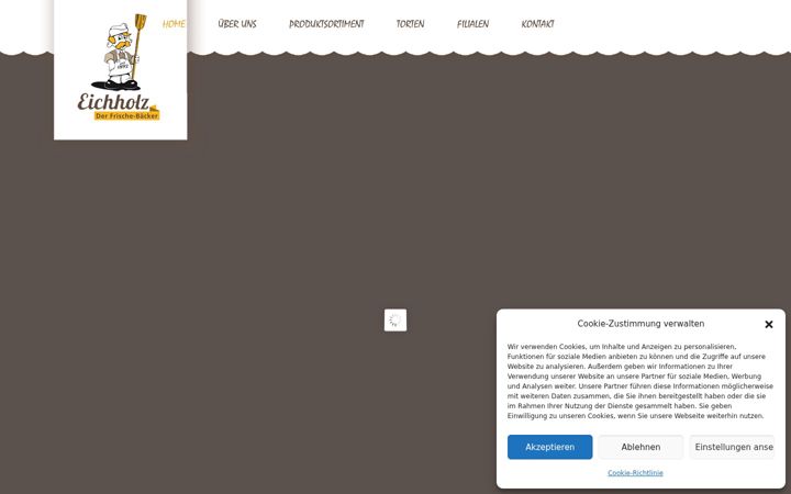 Screenshot of baeckerei-eichholz.de