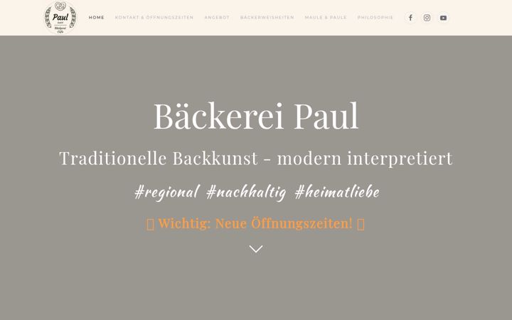 Screenshot of baeckerei-heusenstamm.de