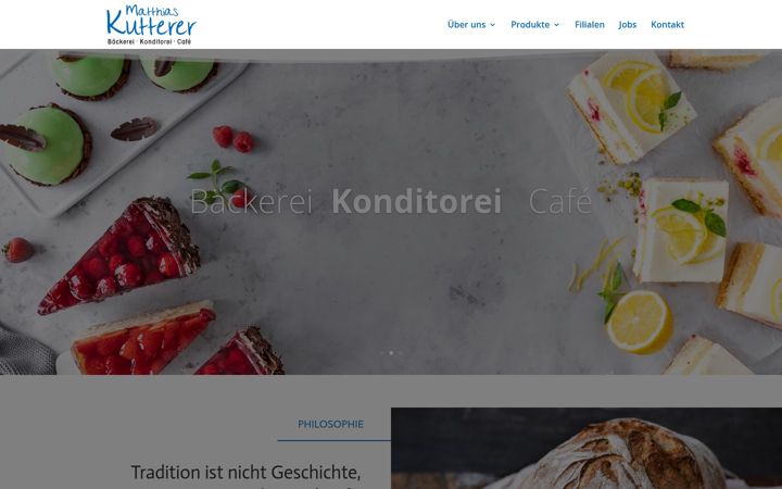 Screenshot von baeckerei-kutterer.de