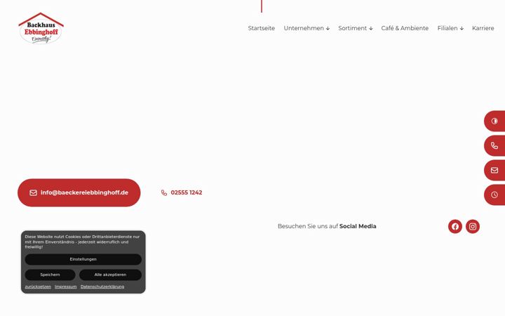 Screenshot of baeckereiebbinghoff.de