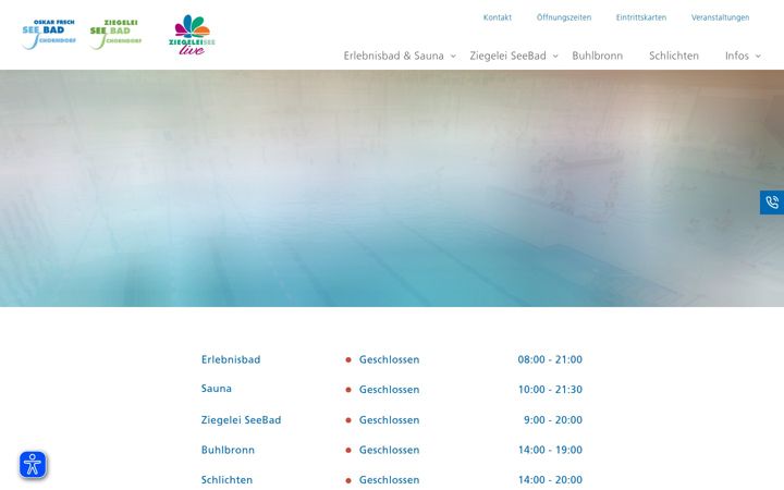 Screenshot of baederbetriebe-schorndorf.de