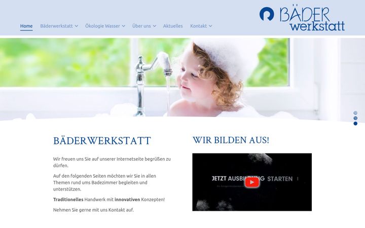 Screenshot of baederwerkstatt.org