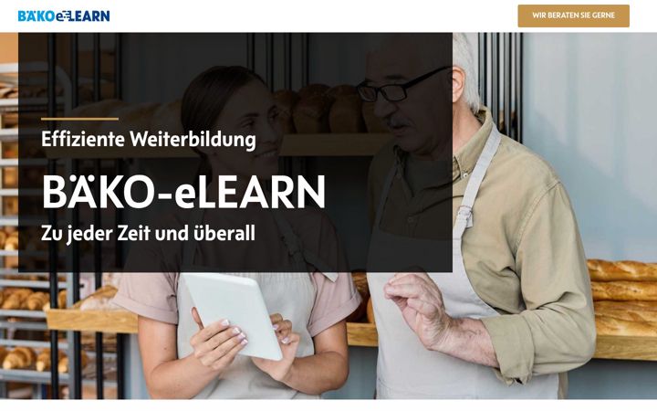 Screenshot von baeko-elearn.de