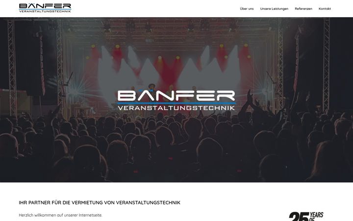 Screenshot von baenfer-vt.de