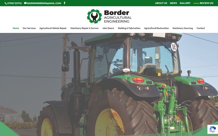Screenshot of baengineering.co.uk