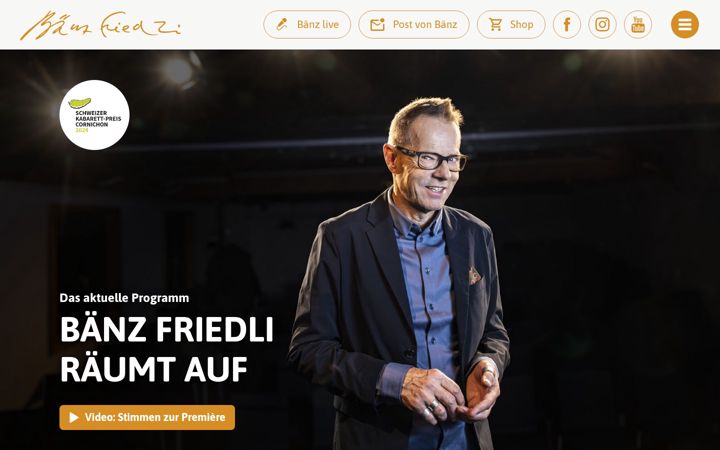 Screenshot of baenzfriedli.ch