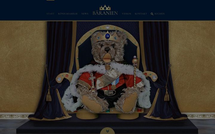 Screenshot of baeranien.de