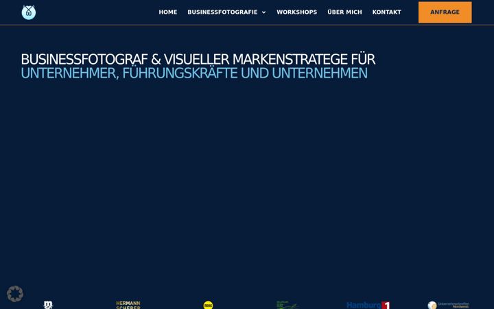 Screenshot of baerenstark.media