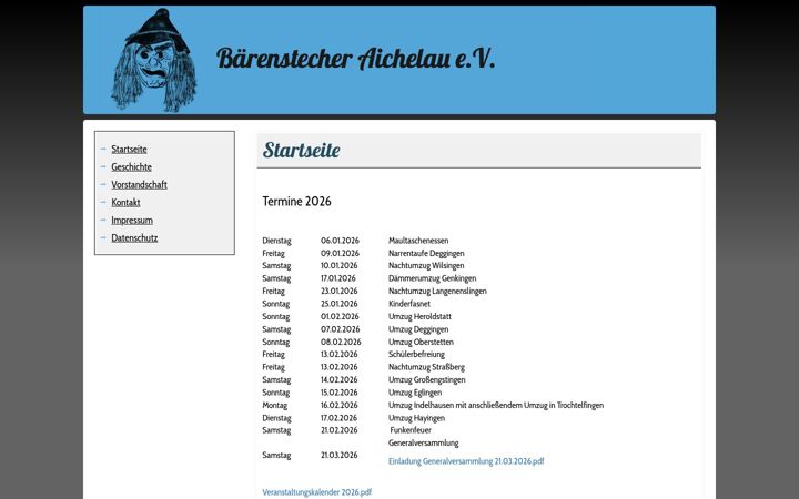 Screenshot of baerenstecher.de